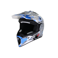 KASK VCAN H325 WHITE BLACK WIDOW BLUE XL