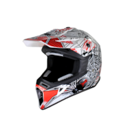 KASK VCAN H325 WHITE BLACK WIDOW RED XL
