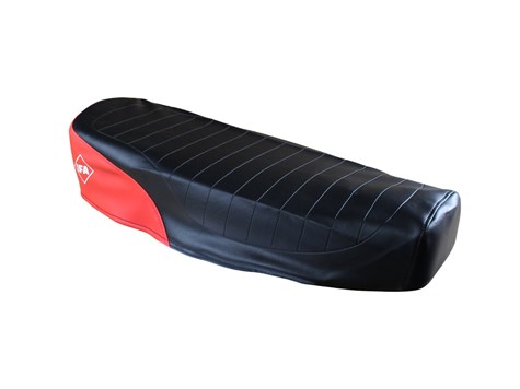 POKROWIEC SIEDZENIA SIMSON S51 ENDURO PIKOWANY CZARNO-CZERWONY HB