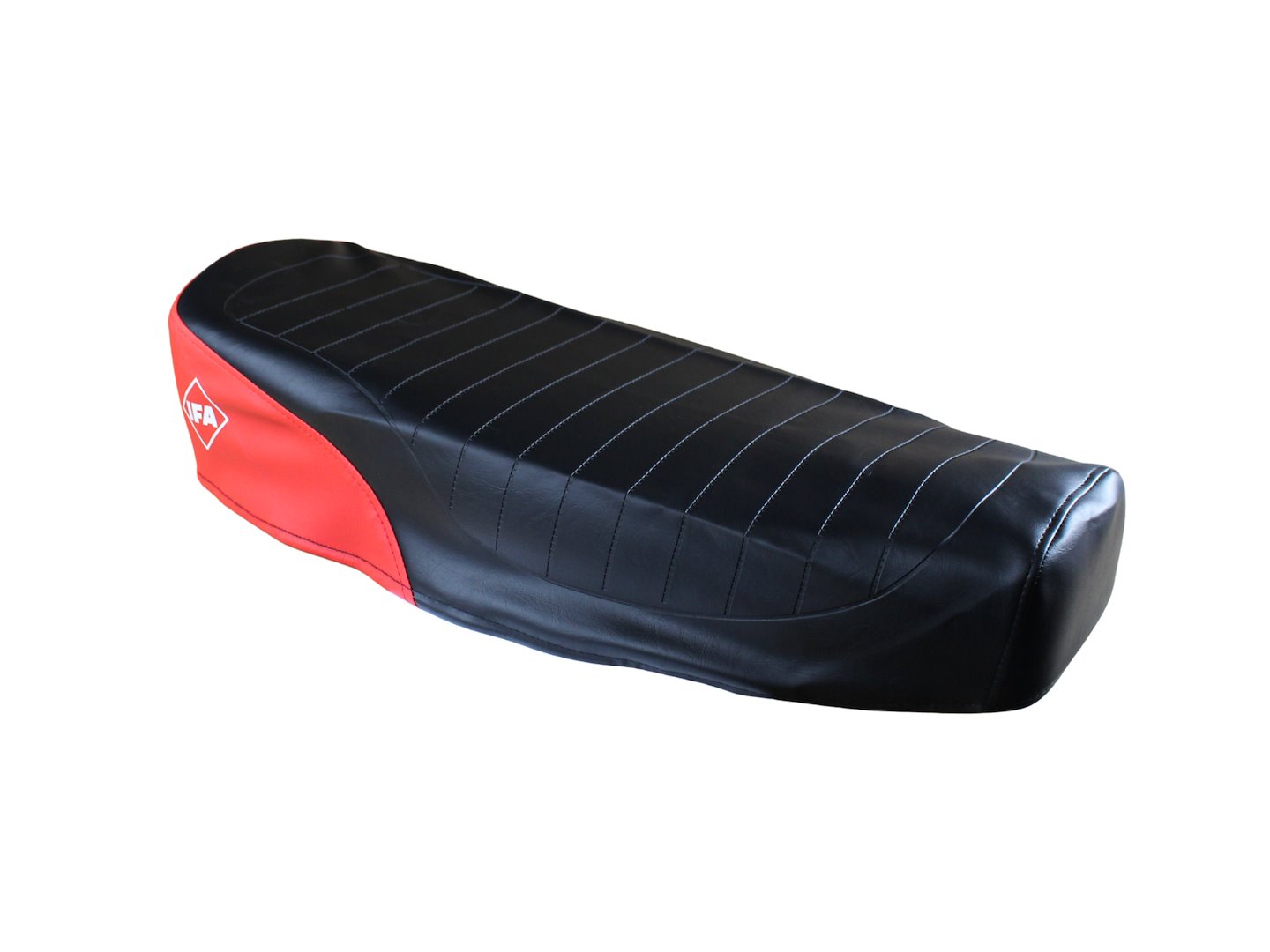 POKROWIEC SIEDZENIA SIMSON S51 ENDURO PIKOWANY CZARNO-CZERWONY HB