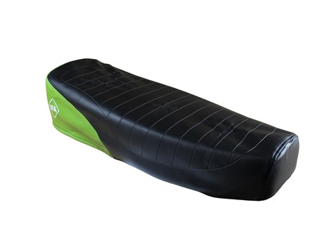 POKROWIEC SIEDZENIA SIMSON S51 ENDURO PIKOWANY CZARNO-ZIELONY HB