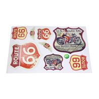 NAKLEJKA ROUTE 66 HUN