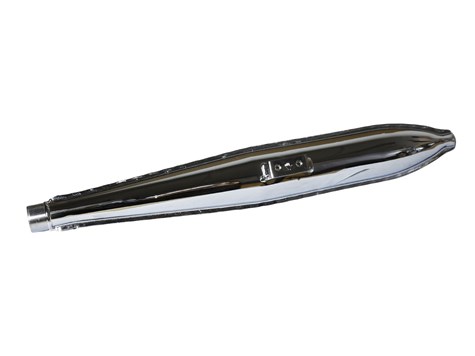 TŁUMIK ROMET KOMAR KADET CHROM