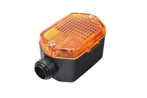 KIERUNKOWSKAZ MZ / SIMSON KWADRATOWY POMARAŃCZOWY