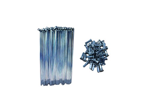 SZPRYCHY SIMSON S50 S51 S70 S53 KR51/1 KR51/2 SR4-1 SR4-2 SR4-3 SR4-4 143,5x3,15mm CHROM 36szt.