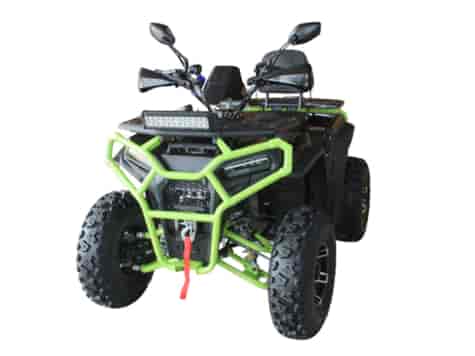 QUAD ATV 250 AFX KOŁO 10  CZARNO SELEDYNOWY