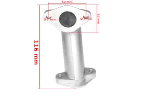 KRÓCIEC GAŹNIKA ATV 110/125 H-116mm FI 22mm ROB