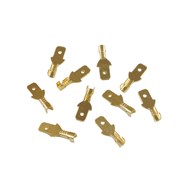KONEKTOR MĘSKI 4.7mm PŁASKI NIEIZOLOWANY 10szt.