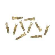 KONEKTOR MĘSKI 2.8mm PŁASKI NIEIZOLOWANY 10szt.