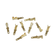 KONEKTOR MĘSKI 2.8mm PŁASKI NIEIZOLOWANY 10szt.