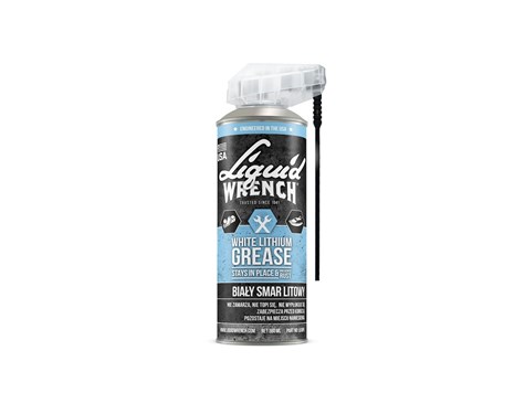 SMAR LITOWY BIAŁY LIQUID WRENCH 380ml USA