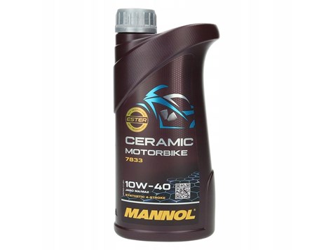 OLEJ MANNOL 4-TAKT MOTORBIKE 10W40 CERAMIC 1L