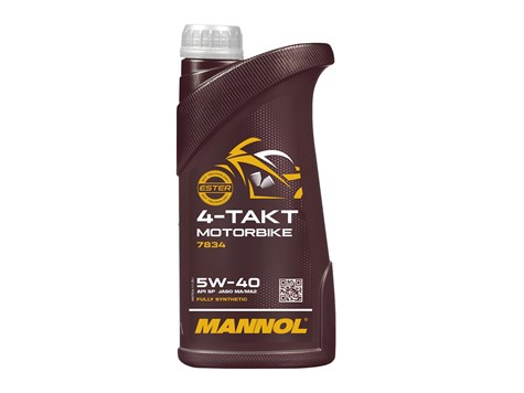 OLEJ MANNOL 4-TAKT MOTORBIKE 5W40 1L 7834
