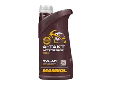 OLEJ MANNOL 4-TAKT MOTORBIKE 5W40 1L 7834
