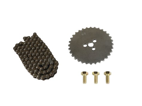 ŁAŃCUSZEK ROZRZĄDU CROSS YX150 KAYO APOLLO JUNAK ZIPP W073 + ZĘBATKA