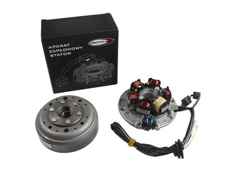 APARAT ZAPŁONOWY STATOR CROSS YX140 APOLLO KAYO JUNAK ZIPP MRF 1P56FMJ + MAGNETO