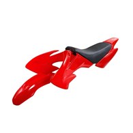 PLASTIKI CROSS 125 OSŁONY KANAPA ZESTAW CZERWONY