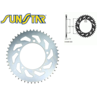 ZĘBATKA TYŁ SUNSTAR STALOWA SUNR1-4499-48