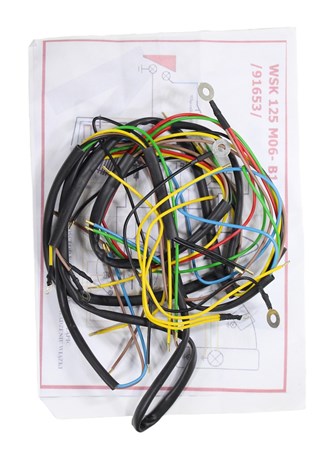 INSTALACJA ELEKTRYCZNA WSK 125 M06 B1 CZARNA ML