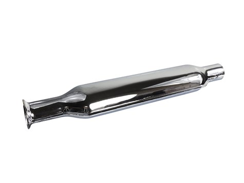 TŁUMIK JUNAK M07 M10 CHROM KRÓTKI RYBKA