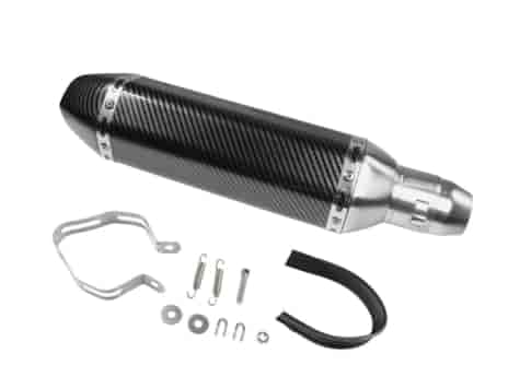 TŁUMIK MOTOCYKL MOTOROWER STREET NAKED CARBON