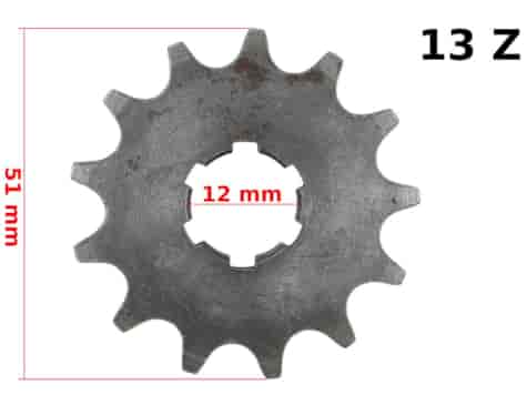 ZĘBATKA PRZÓD JAWA 50 13z