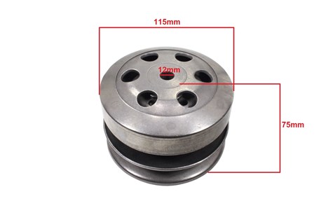 SPRZĘGŁO GY6-50 139QMA 139QMB SKUTER 4T KOMPLETNE BAOTIAN BENZER BARTON KINGWAY KEEWAY MOTOBI KYMCO ROMET ROUTER SYM TOROS ZUMICO ZIPP PHE