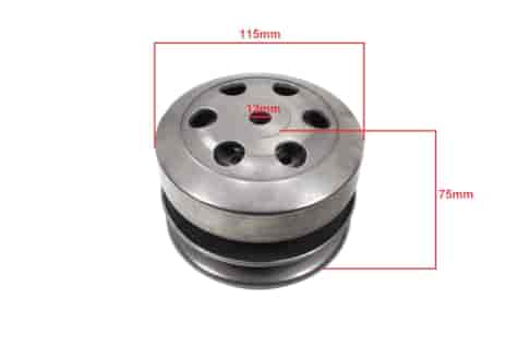 SPRZĘGŁO GY6-50 139QMA 139QMB SKUTER 4T KOMPLETNE BAOTIAN BENZER BARTON KINGWAY KEEWAY MOTOBI KYMCO ROMET ROUTER SYM TOROS ZUMICO ZIPP PHE