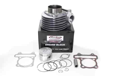 CYLINDER GY6-150 ATV 150 57.4mm PIN 15mm KPL. WIN