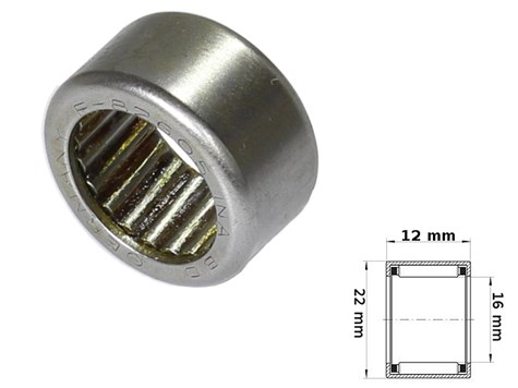 ŁOŻYSKO IGIEŁKOWE SKRZYNI BIEGÓW JAWA PRZELOTOWE DI