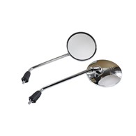 LUSTERKA M8 QY-181 CHROM OKRĄGŁE DŁUGIE