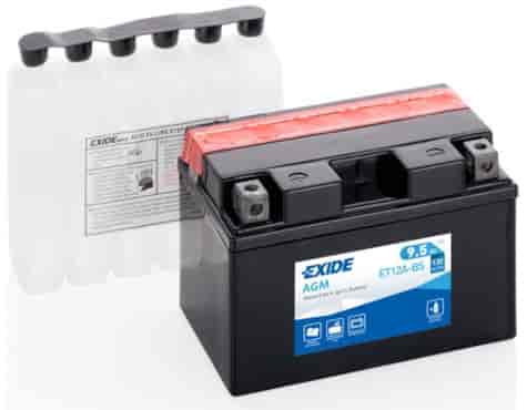 AKUMULATOR EXIDE YT12A-BS / ET12A-BS 9.5Ah AGM