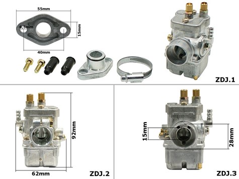 GAŹNIK SIMSON S50 S51 BING (1103) 60 km/h