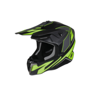 KASK SUPER ENDURO 03 CZARNO-SELEDYNOWY M 57-58