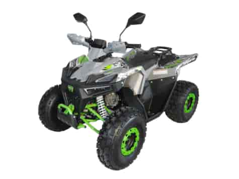 QUAD ATV 125 SEEYA PAROON P6 SZARO-ZIELONY BIEGI 1+1 8'' FELGI STALOWE