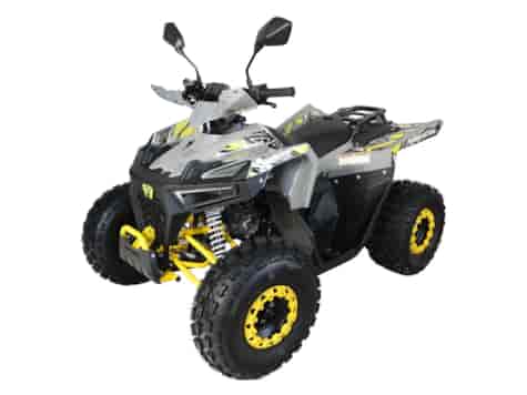 QUAD ATV 125 SEEYA PAROON P6 SZARO-ŻÓŁTY BIEGI 1+1 8'' FELGI STALOWE