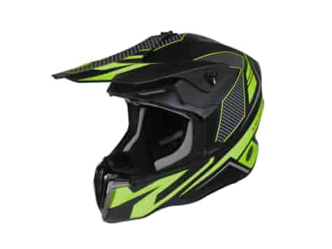 KASK SUPER ENDURO 03 CZARNO-SELEDYNOWY XXL 63-64