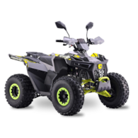 QUAD ATV 125 SEEYA PAROON P6 CZARNO-CZERWONY BIEGI 1+1 8'' FELGI STALOWE