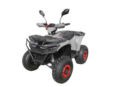 QUAD ATV 125 SEEYA BLAZER B6 SZARO-CZERWONY BIEGI 1+1 8'' FELGI STALOWE