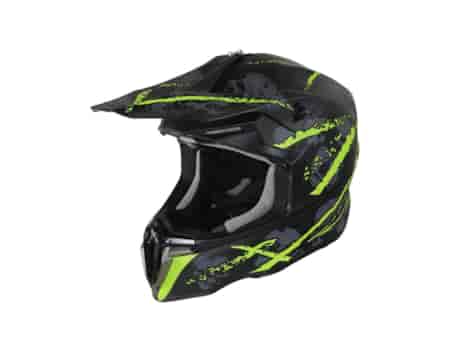 KASK SUPER ENDURO 04 CZARNO-SELEDYNOWY S 55-56
