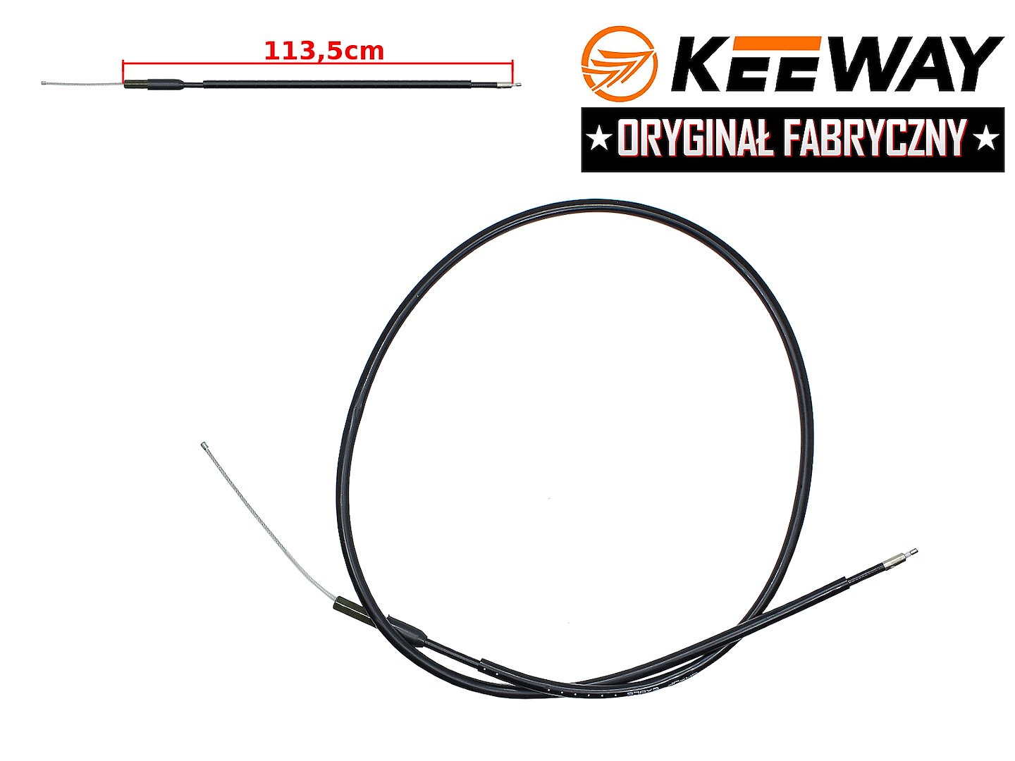 LINKA GAZU KEEWAY HURRICANE 50 2T ORYGINAŁ