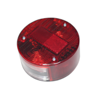 LAMPA TYŁ SIMSON / MZ OKRĄGŁA CZERWONA
