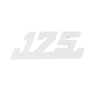 EMBLEMAT ZNACZEK BOCZKA WSK 175 BIAŁY