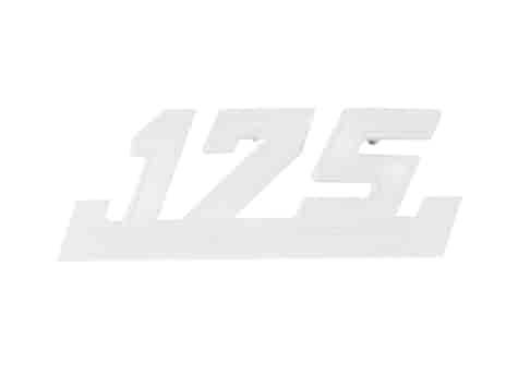EMBLEMAT ZNACZEK BOCZKA WSK 175 BIAŁY