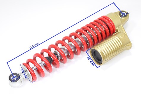 AMORTYZATOR PRZÓD ATV 150 CZERWONY ROB