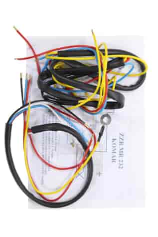 INSTALACJA ELEKTRYCZNA ROMET KOMAR ZZR 232 SZTYWNIAK CZARNA ML