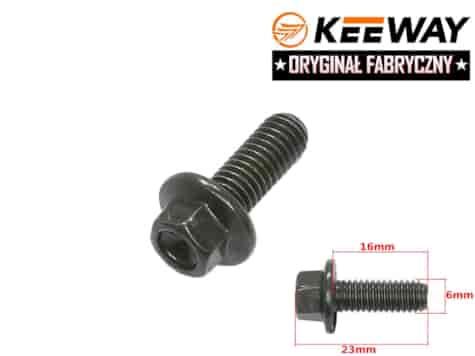 ŚRUBA M6x12mm MOCOWANIA BAGAŻNIKA KEEWAY ORG.