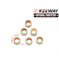 ROLKI WARIATORA 15x12mm 5gr KEEWAY 50 2T HURRICAN KPL. ORYGINAŁ