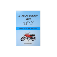 KATALOG CZĘŚCI Z MOTOREM NA TY - JAWA 50 TYP 23P MUSTANG