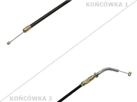 LINKA GAZU ROMET MOTORYNKA CZARNA